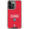 NBA Los Angeles Clippers Standard Red iPhone 14 Pro Clear Case